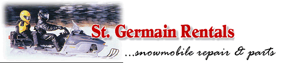 St. Germain Snowmobile Rentals, Tours, Repairs and Parts